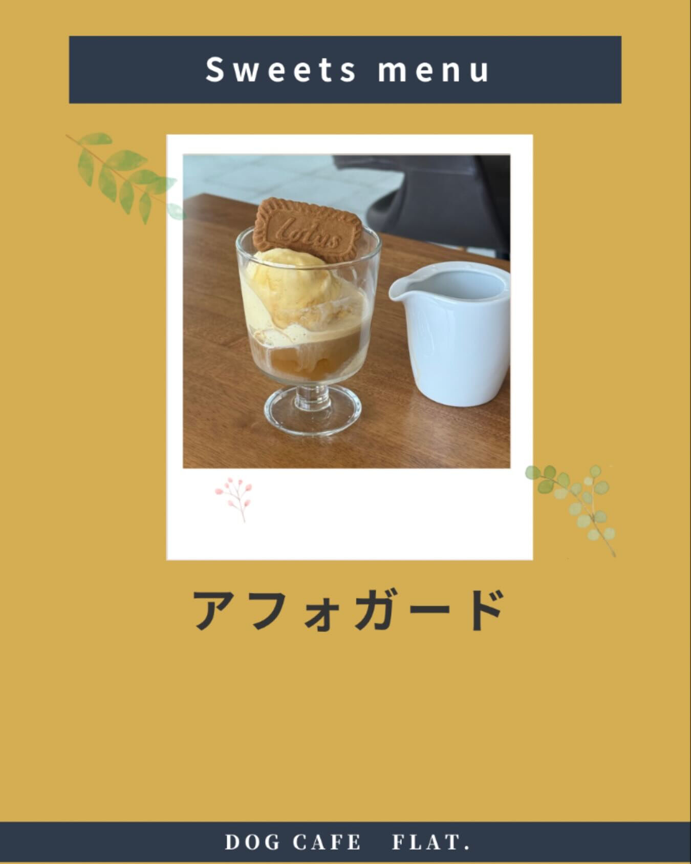 ☕️🍨 アフォガードのご紹介です✨